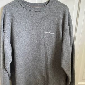 MEN COLUMBIA SWEATSHIRT SIZE XL COLOR DARK GRAY